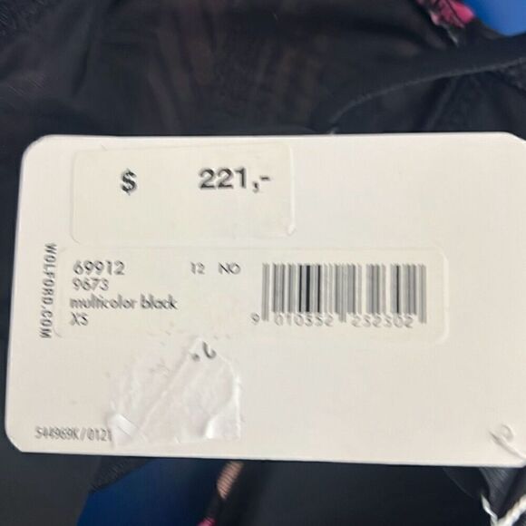 NWT Wolford Hanna Sports Bra Top XS Multi Pink Black - Picture 15 of 16